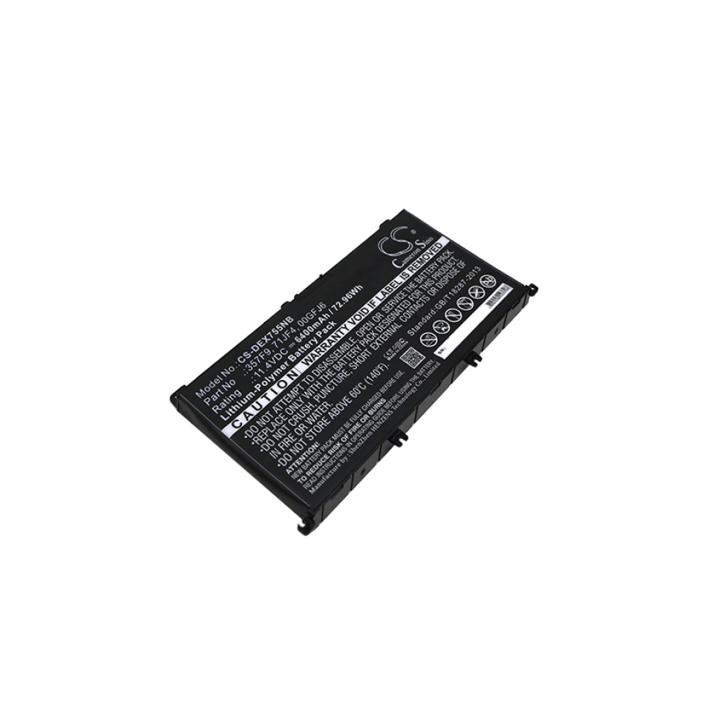 Batería para portátil DELL Inspiron 15 7000