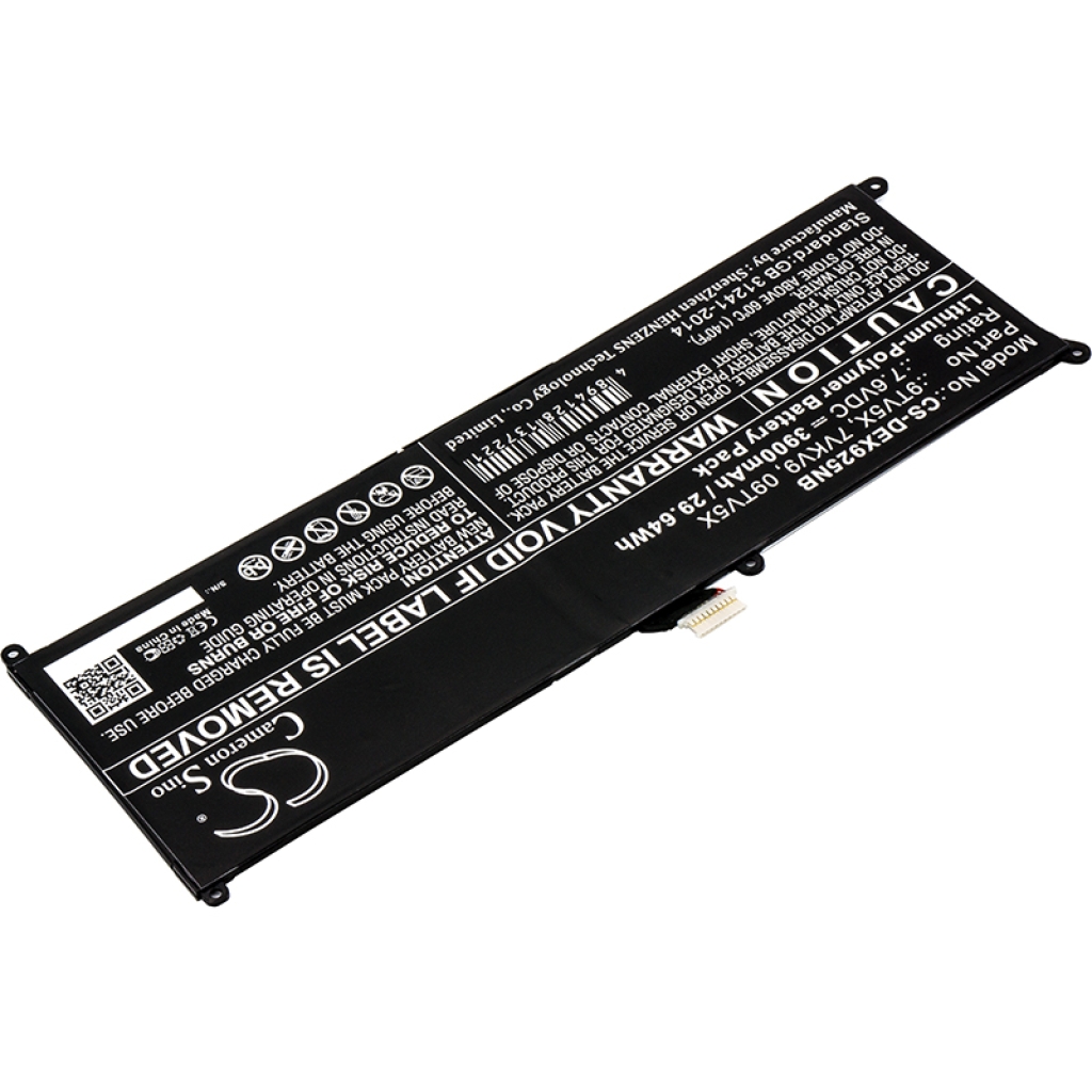Batería para portátil DELL CS-DEX925NB