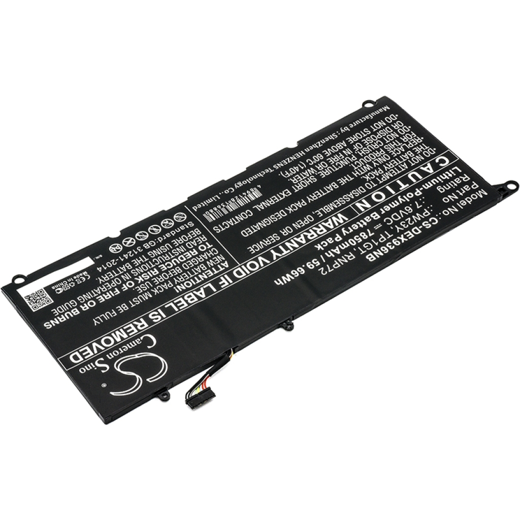 Batería para portátil DELL XPS 13 9360