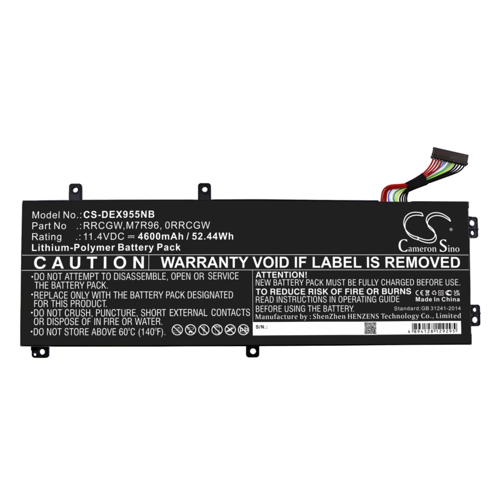Batería para portátil DELL Precision 5510