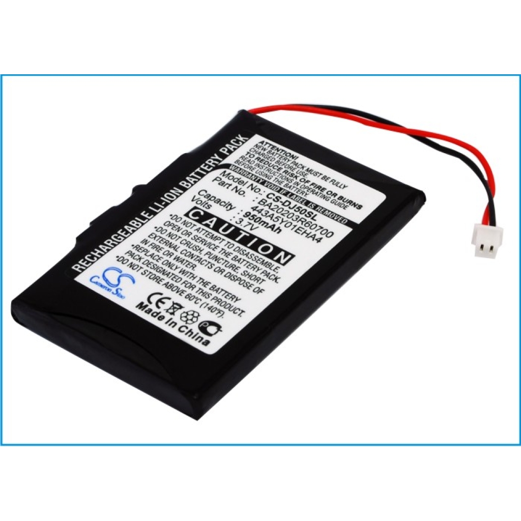MP3, MP4, PMP Batería DELL CS-DJ50SL