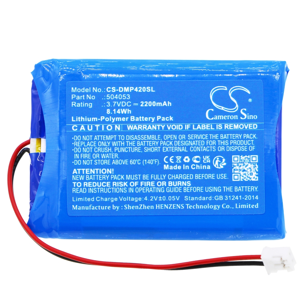 Batería para herramientas eléctricas Drager CS-DMP420SL