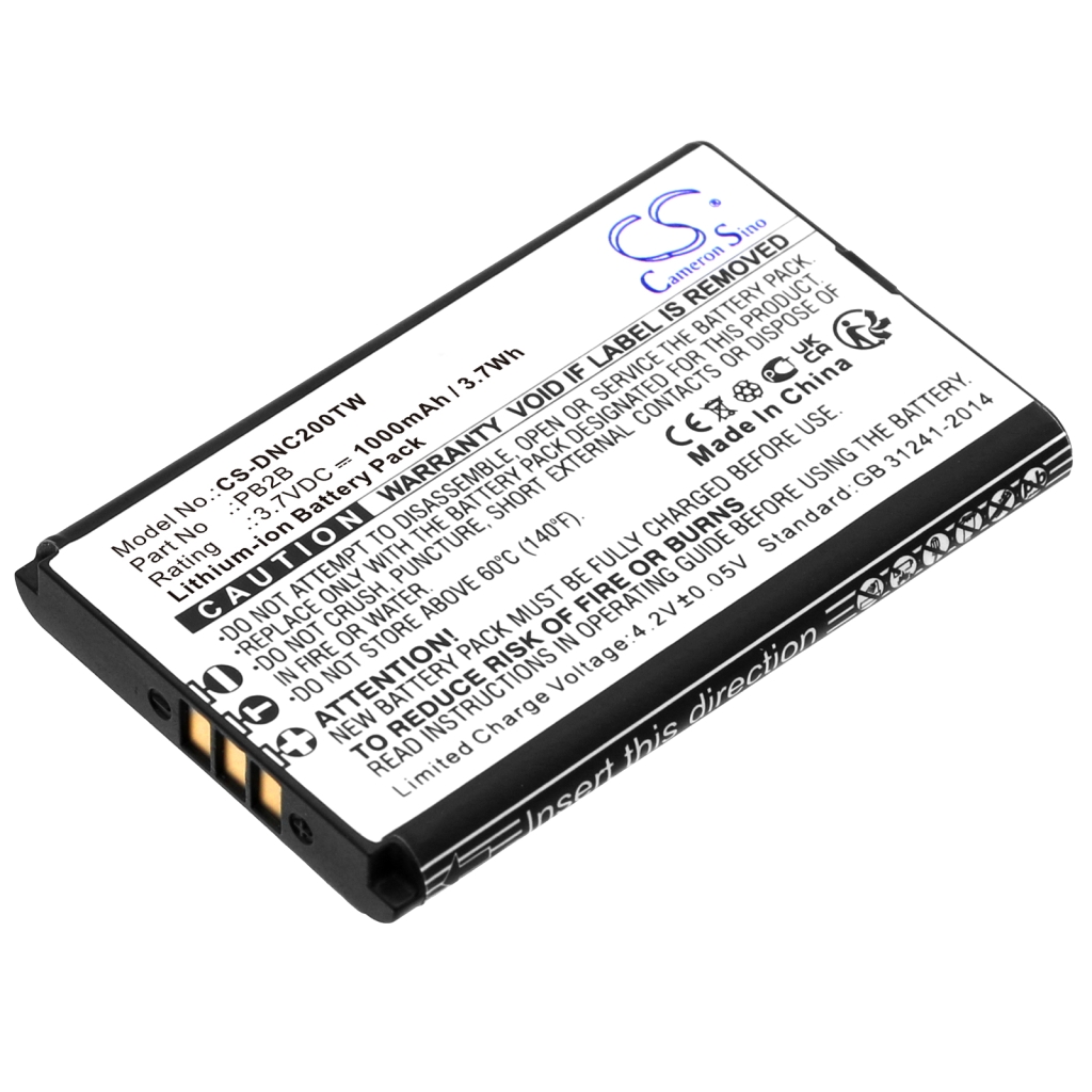 Batería de radio de dos vías Dynascan CS-DNC200TW