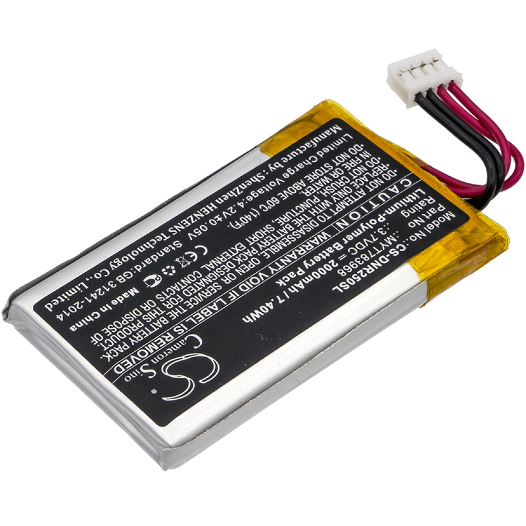 GPS, Batería del Navegador Delorme CS-DNR250SL