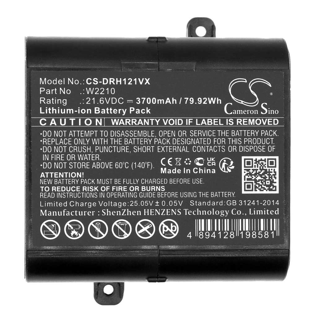 Batería de vacío Dreame CS-DRH121VX