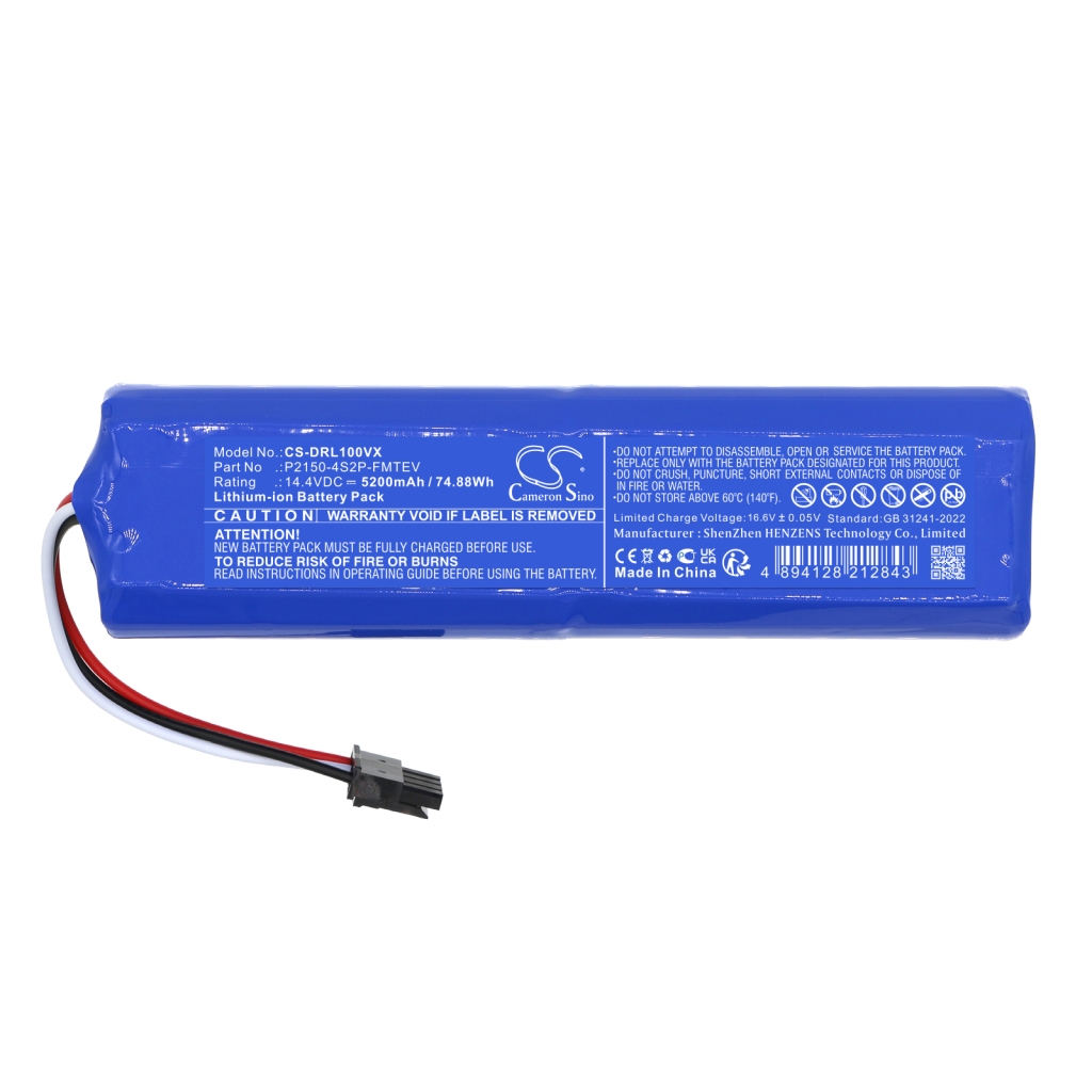 Batería de vacío Dreame CS-DRL100VX