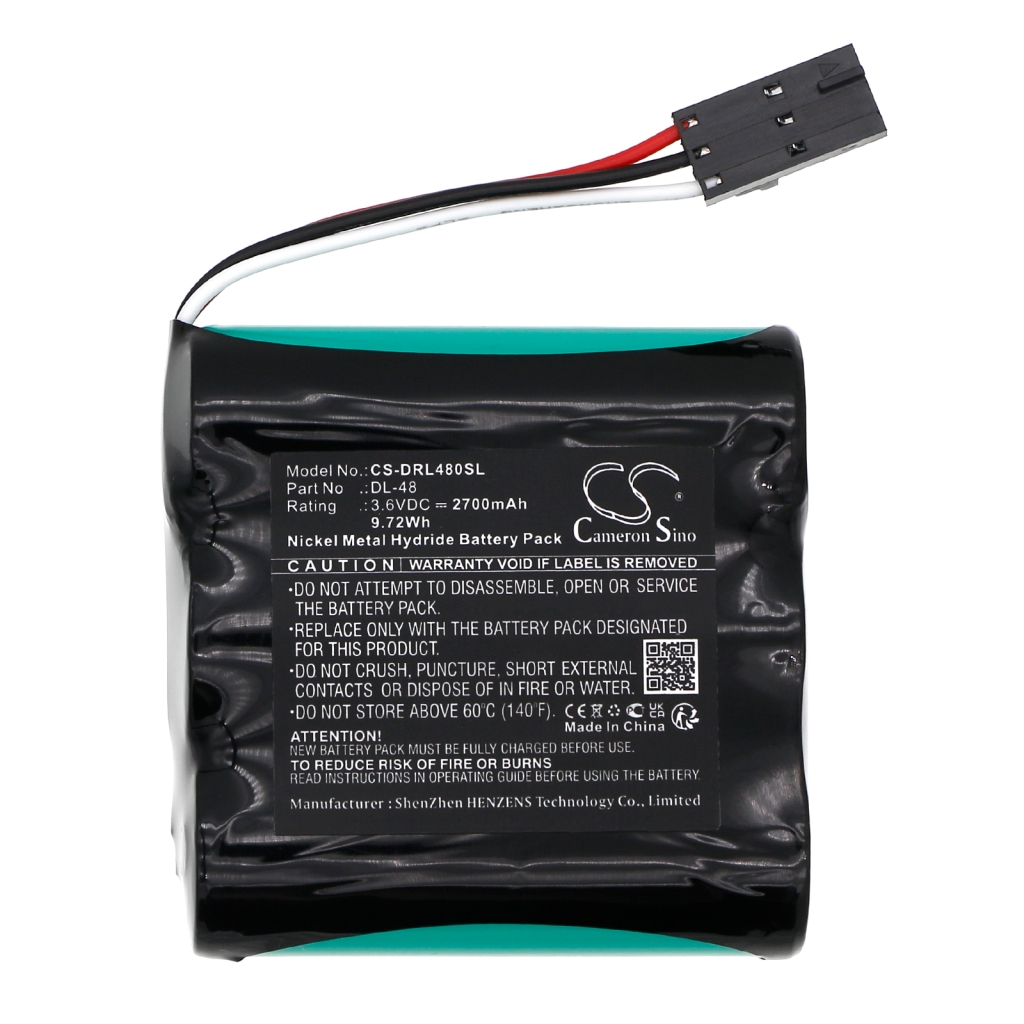 Batería de la cámara de seguridad del hogar Saflock CS-DRL480SL