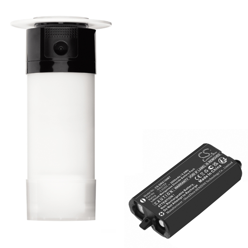 Batería de la cámara de seguridad del hogar Daitem CS-DRX150BT