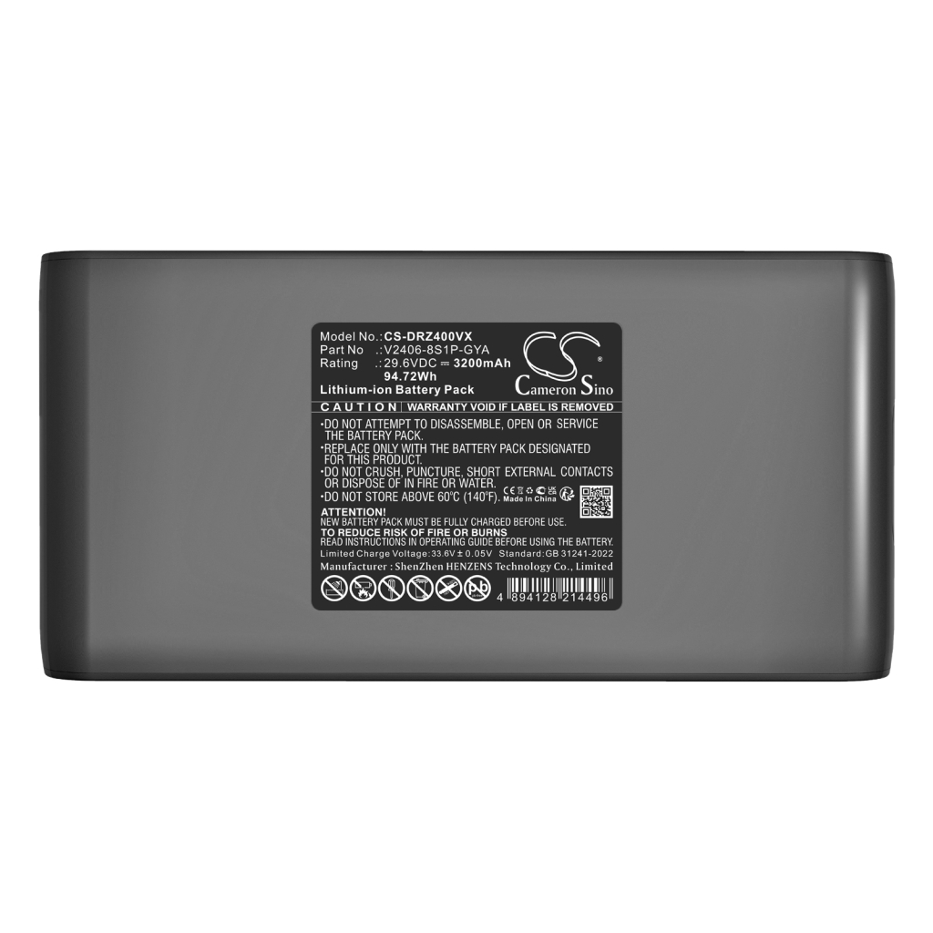 Batería de vacío Dreame CS-DRZ400VX