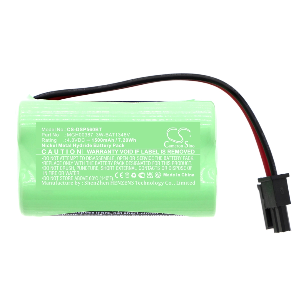 Batería de la cámara de seguridad del hogar Dsc CS-DSP560BT