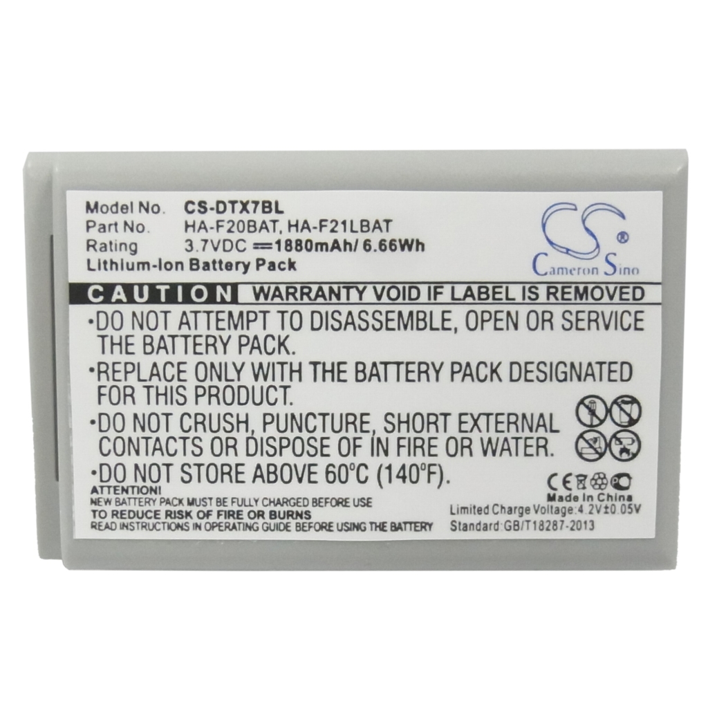 Batería de código de barras, escáner Casio DT-X7M10R