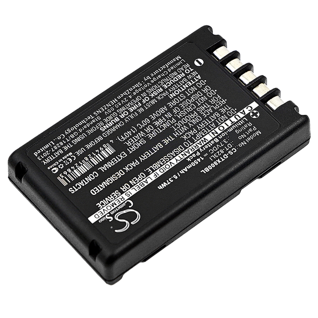 Batería de código de barras, escáner Casio CS-DTX800BL