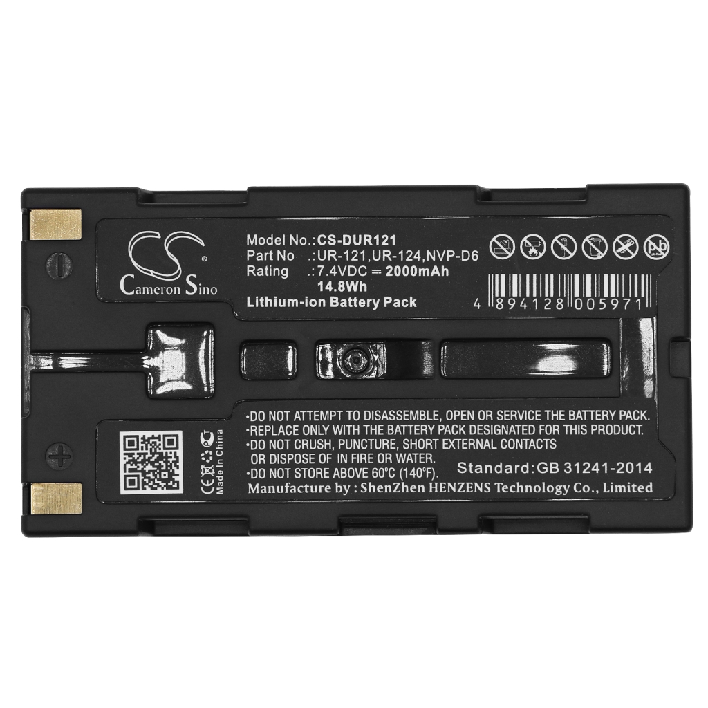 Batería de la cámara Sanyo CS-DUR121