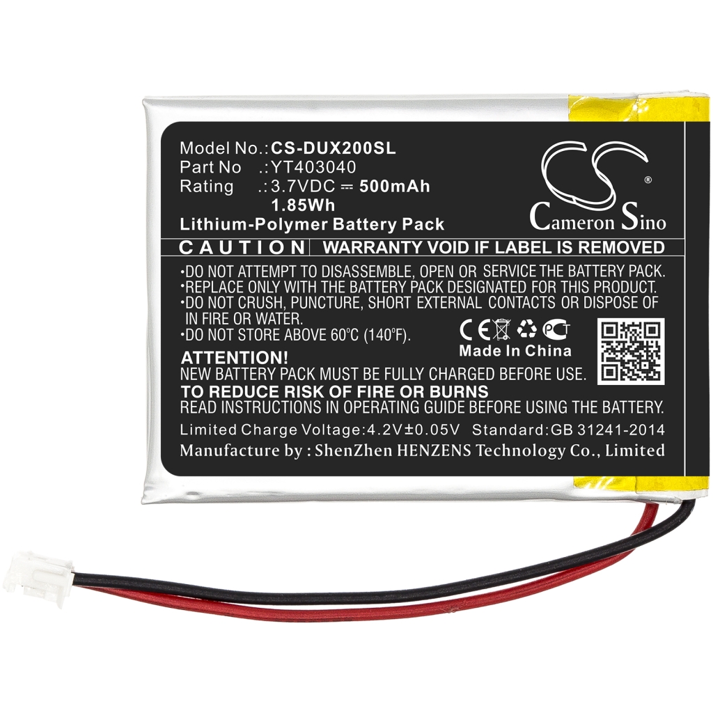 MP3, MP4, PMP Batería Xduoo CS-DUX200SL