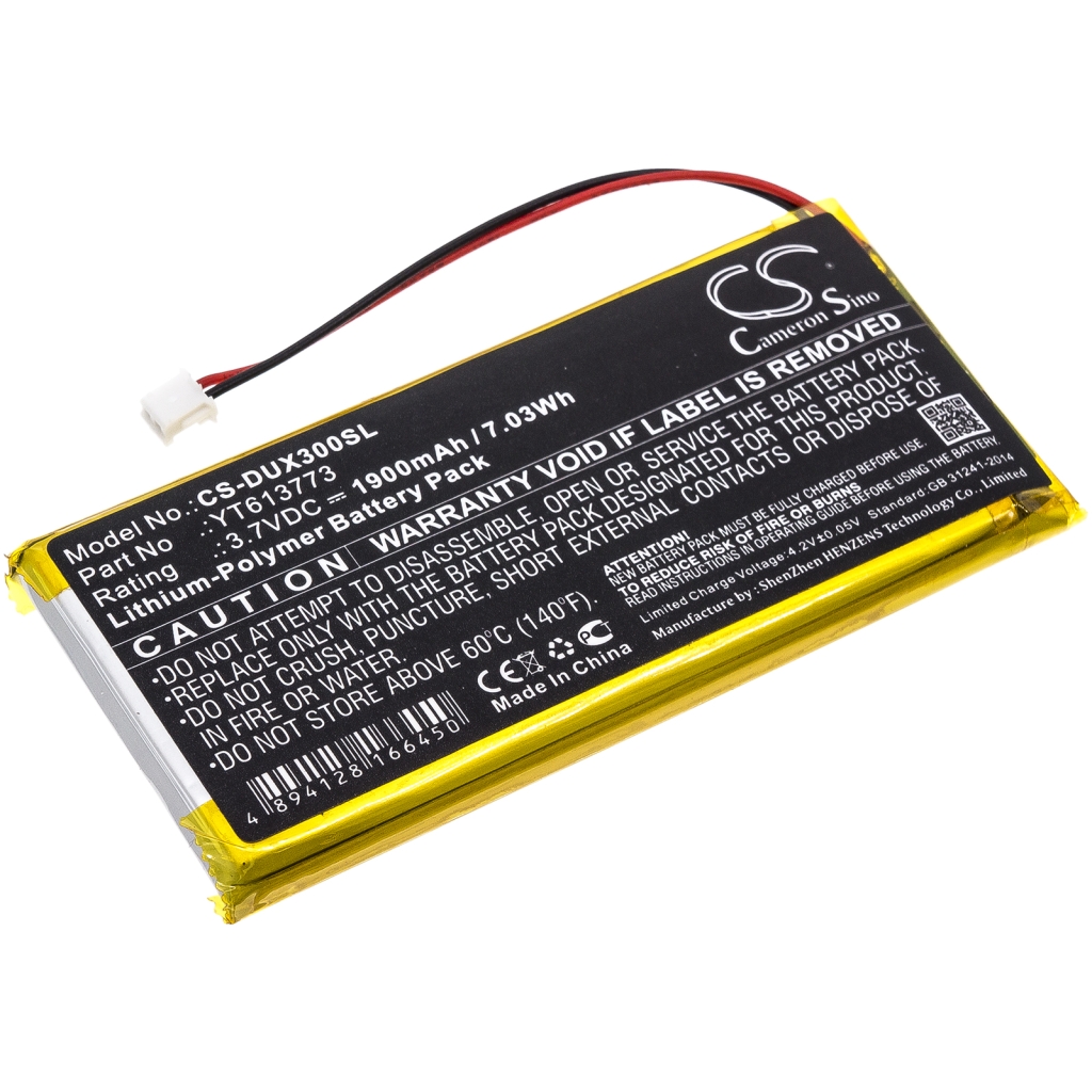 MP3, MP4, PMP Batería Xduoo CS-DUX300SL