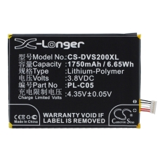 Reemplazo de batería compatible para DOOV PL-C03,PL-C05