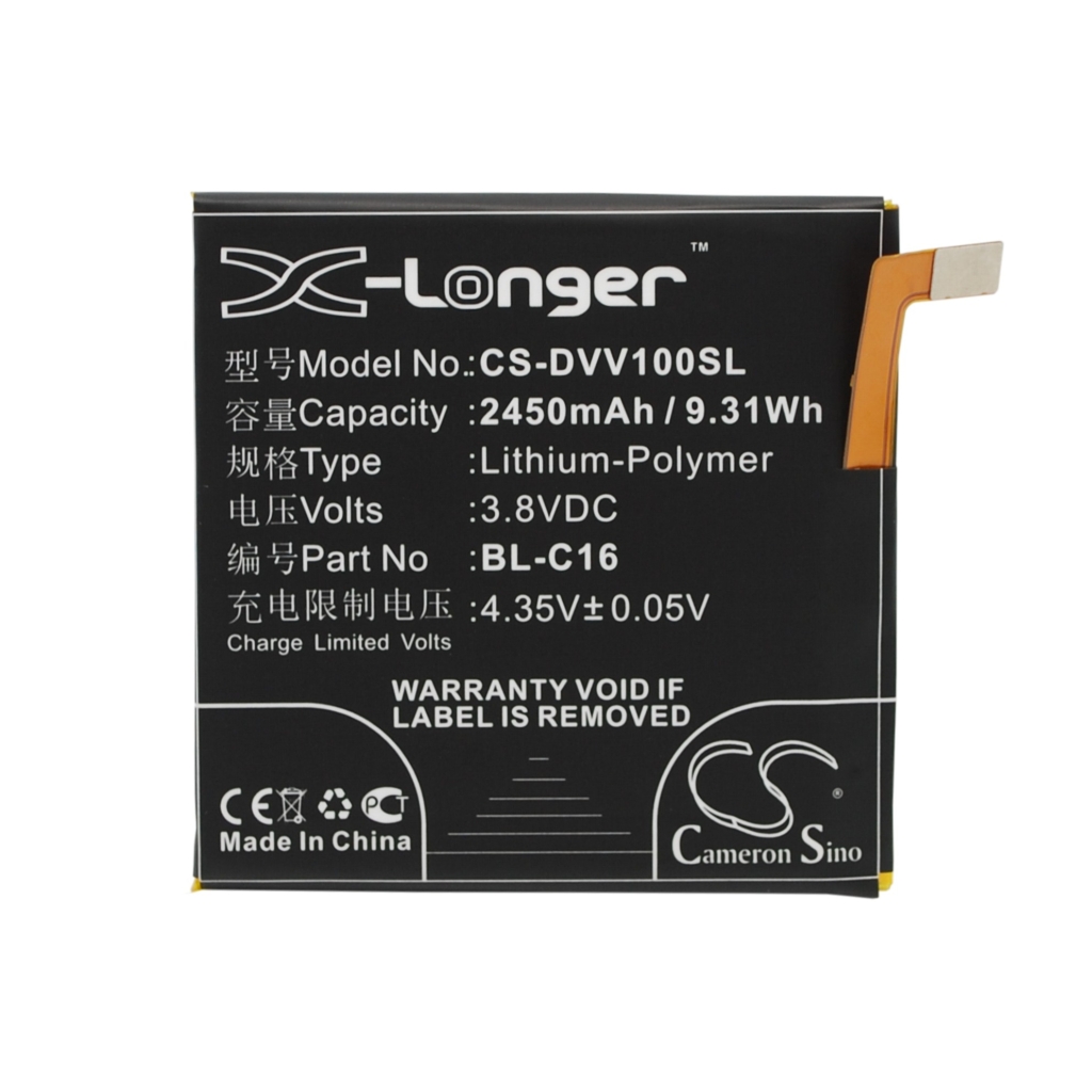 Batería del teléfono móvil DOOV CS-DVV100SL
