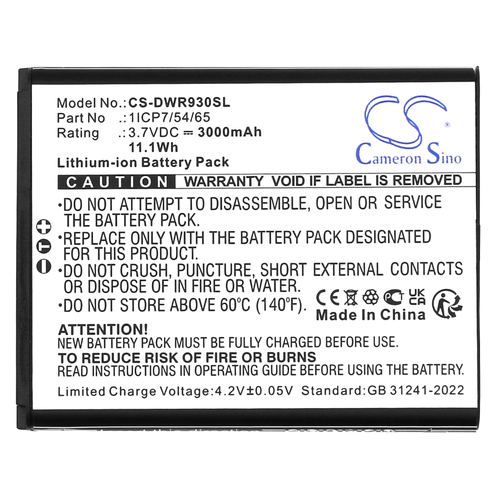 Batería de punto de acceso D-link CS-DWR930SL