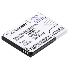 Reemplazo de batería compatible para Emporia AK-TS100