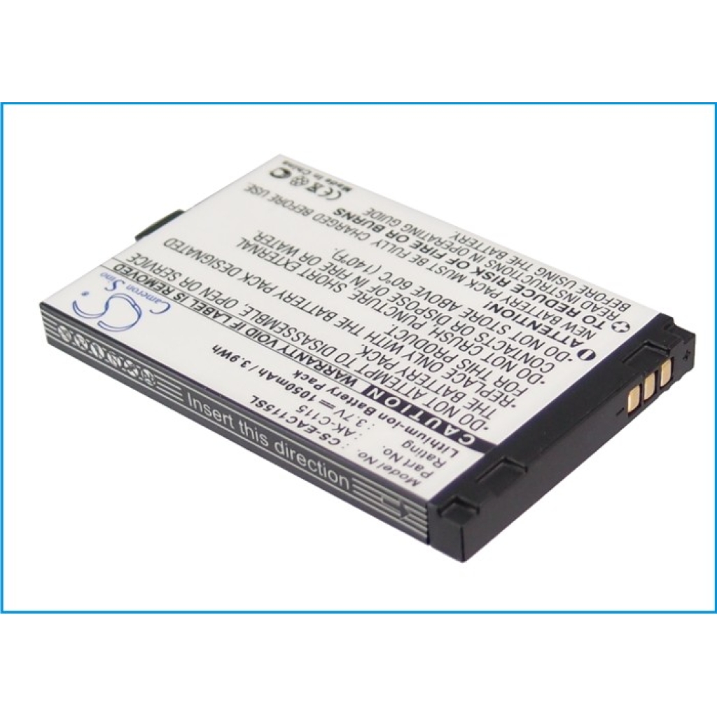 Baterías Sustituye AK-C115