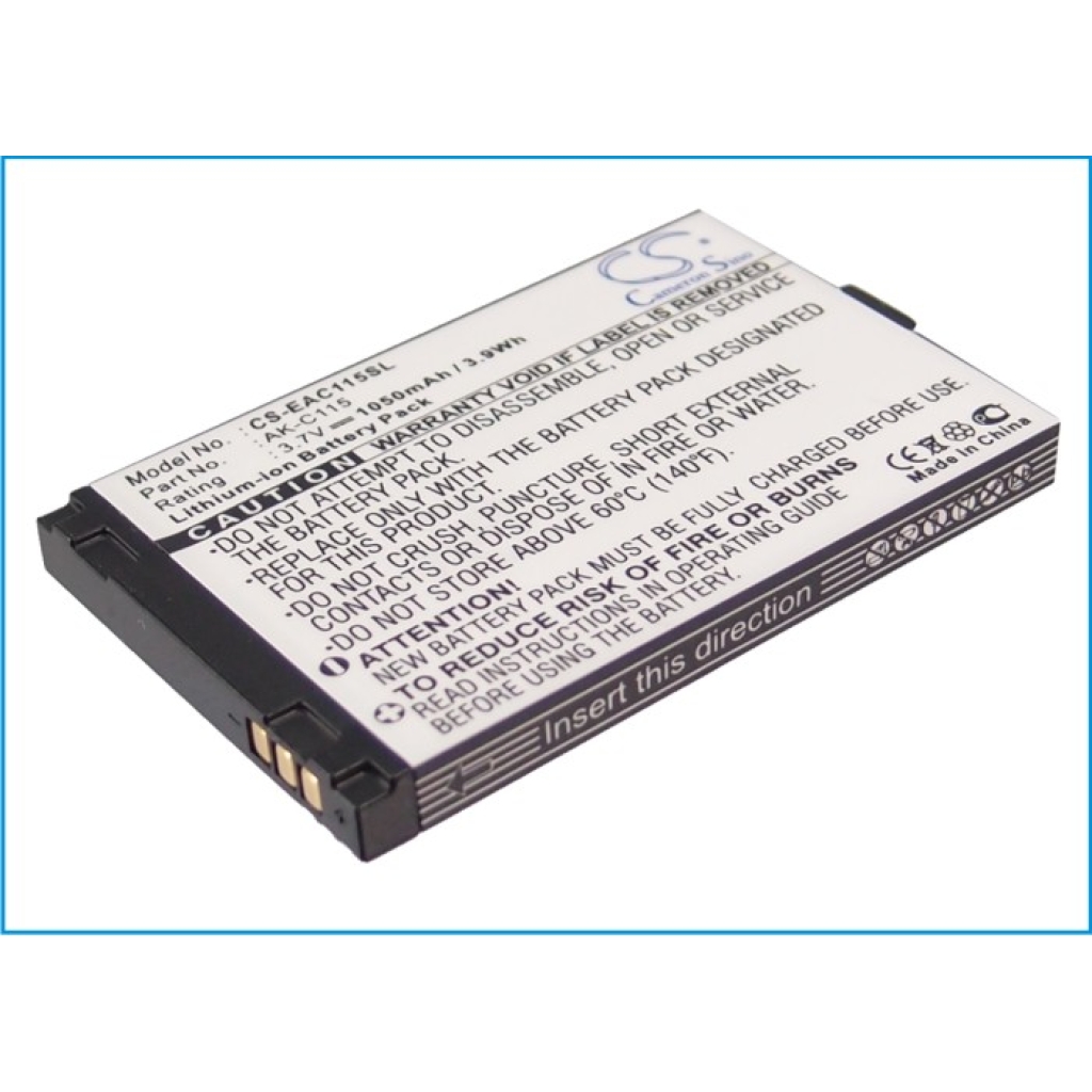 Baterías Sustituye AK-C115