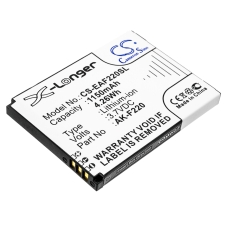 Reemplazo de batería compatible para Tiptel AK-F220,SD474050A