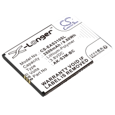 Reemplazo de batería compatible para Emporia AK-S3M-BC