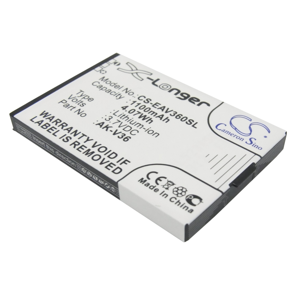 Baterías Sustituye AK-V37