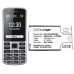 Batería del teléfono móvil Emporia CS-EAV500SL
