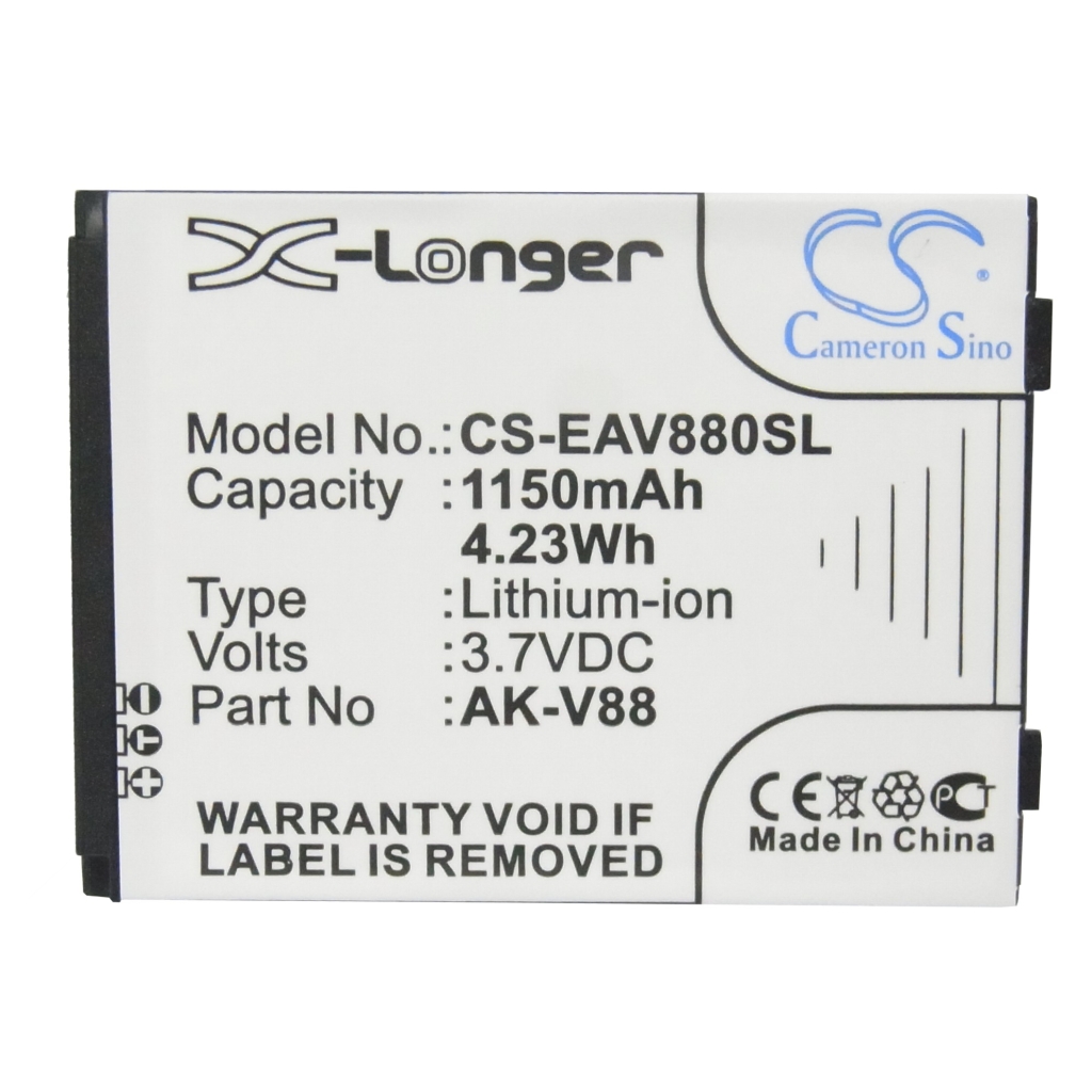 Baterías Sustituye AK-V88
