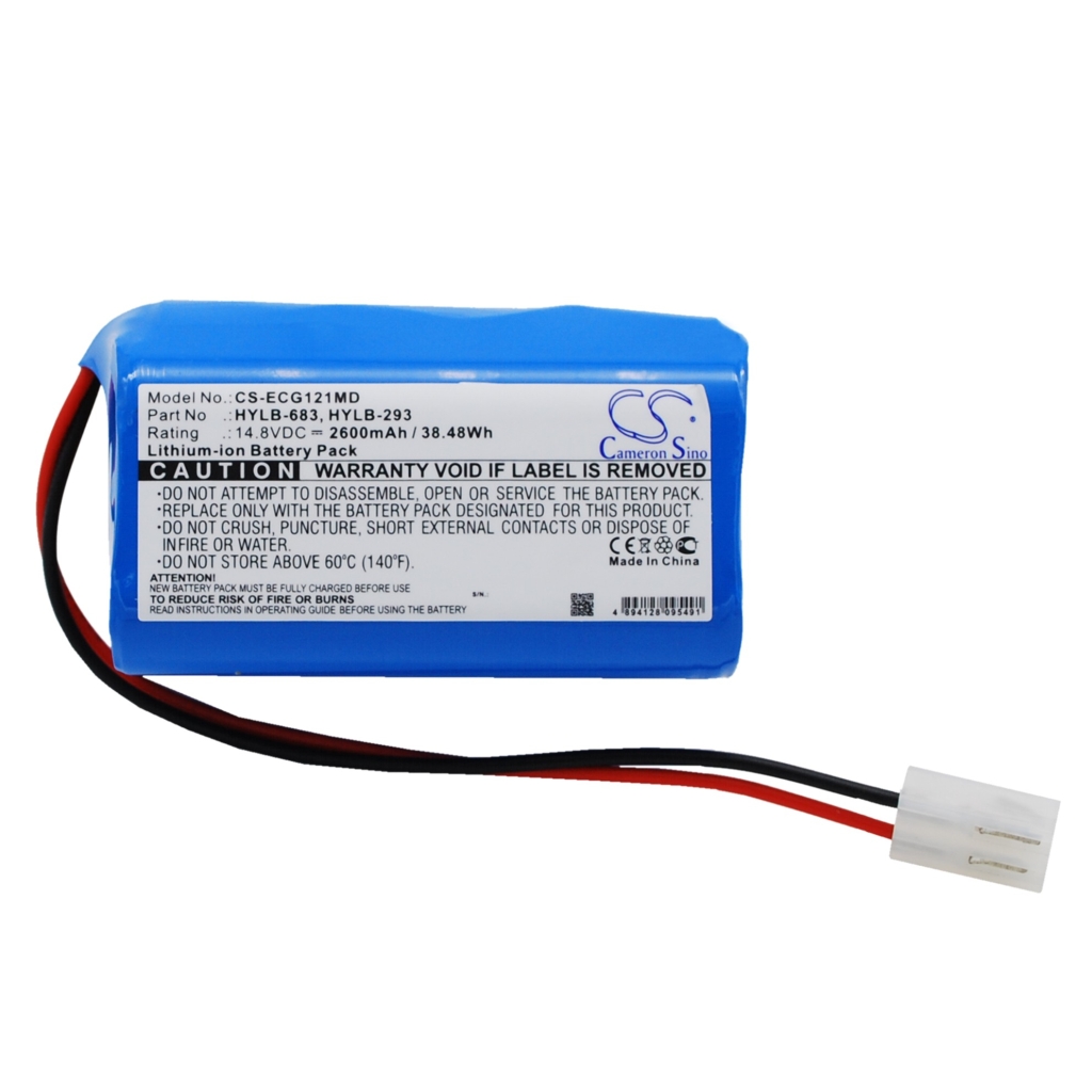 Batería Médica Biocare ECG-1201