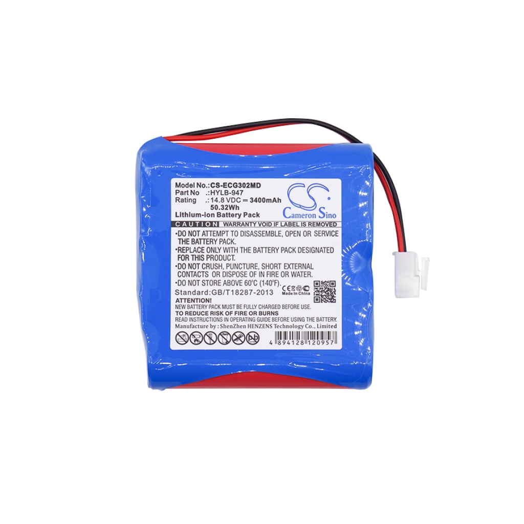 Batería Médica Biocare ECG-3010