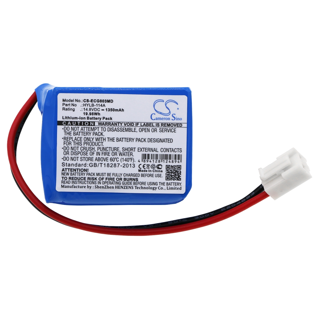 Batería Médica Biocare ECG-9803