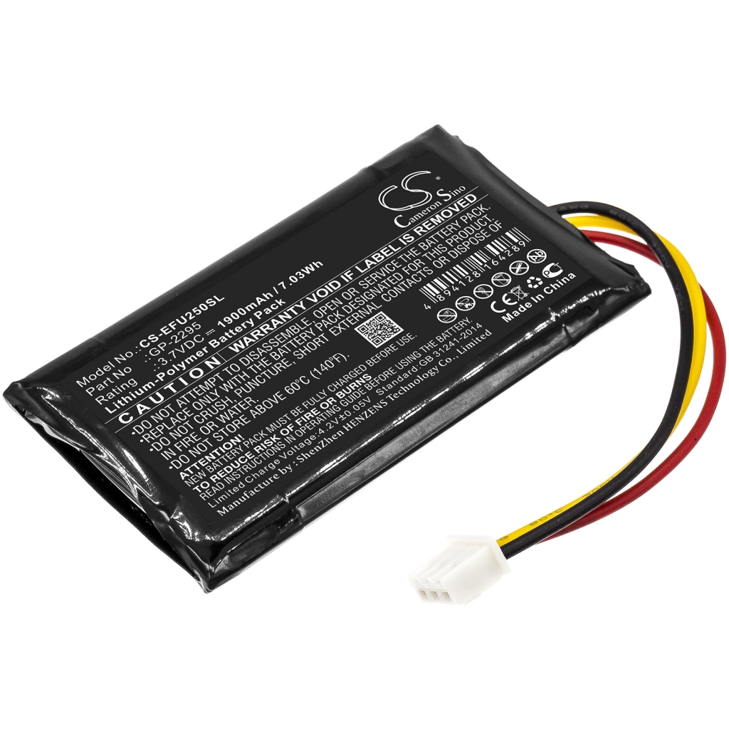 Batería para herramientas eléctricas Exfo CS-EFU250SL