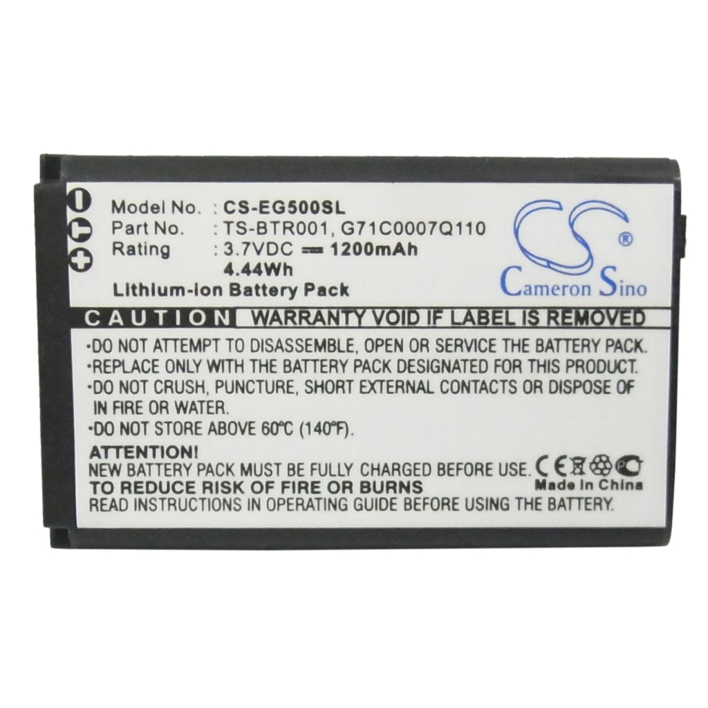 Batería del teléfono móvil Toshiba Portege G500