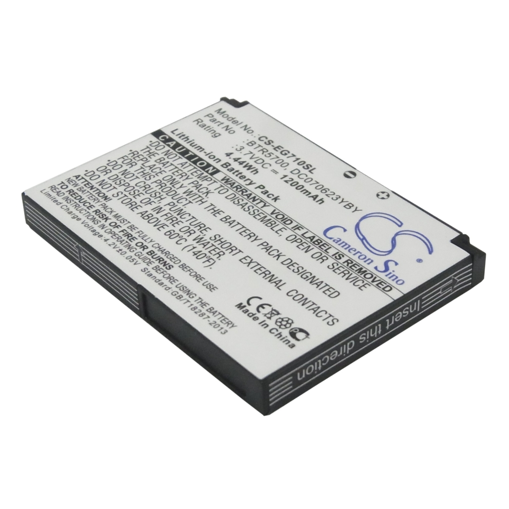 Batería del teléfono móvil Toshiba Portege G710