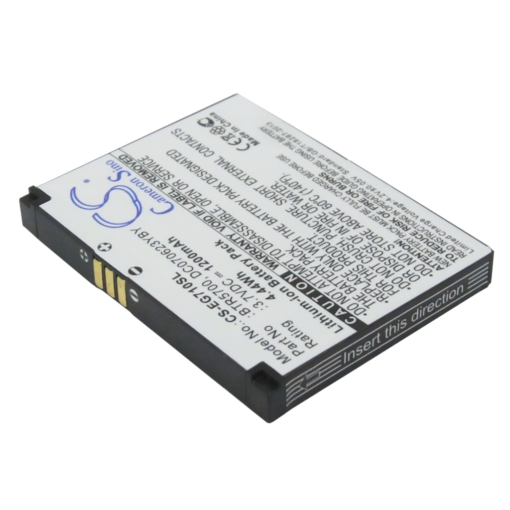 Batería del teléfono móvil Toshiba Portege G710