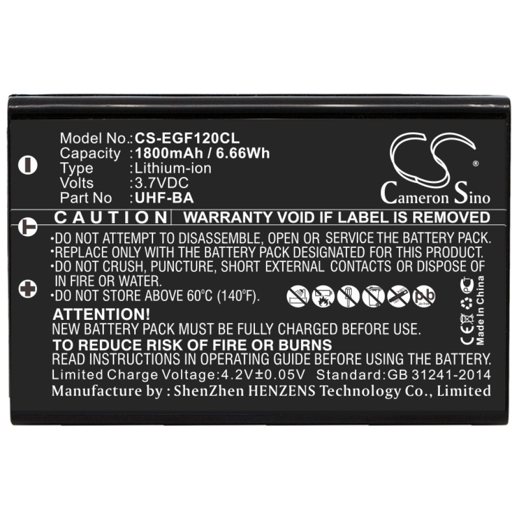 Batería para teléfono inalámbrico Engenius CS-EGF120CL