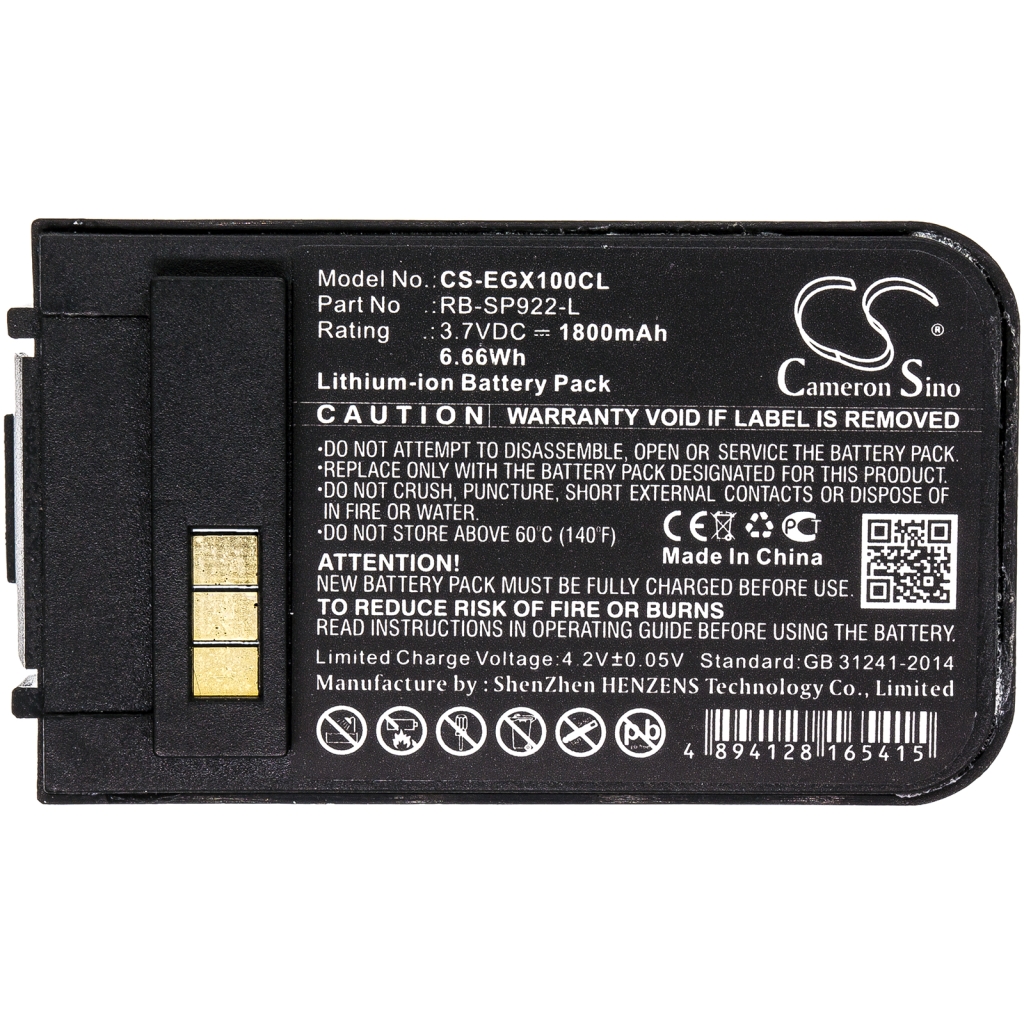 Batería para teléfono inalámbrico Engenius CS-EGX100CL