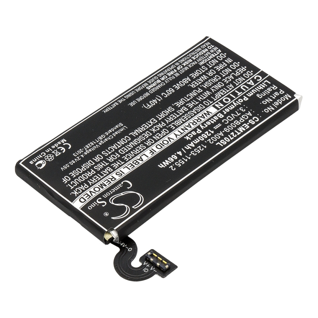 Batería del teléfono móvil Sony Ericsson CS-EMT270SL