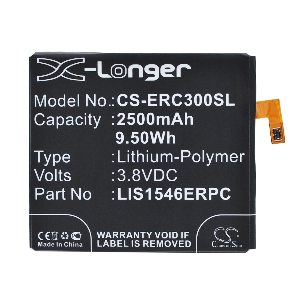 Batería del teléfono móvil Sony Ericsson CS-ERC300SL