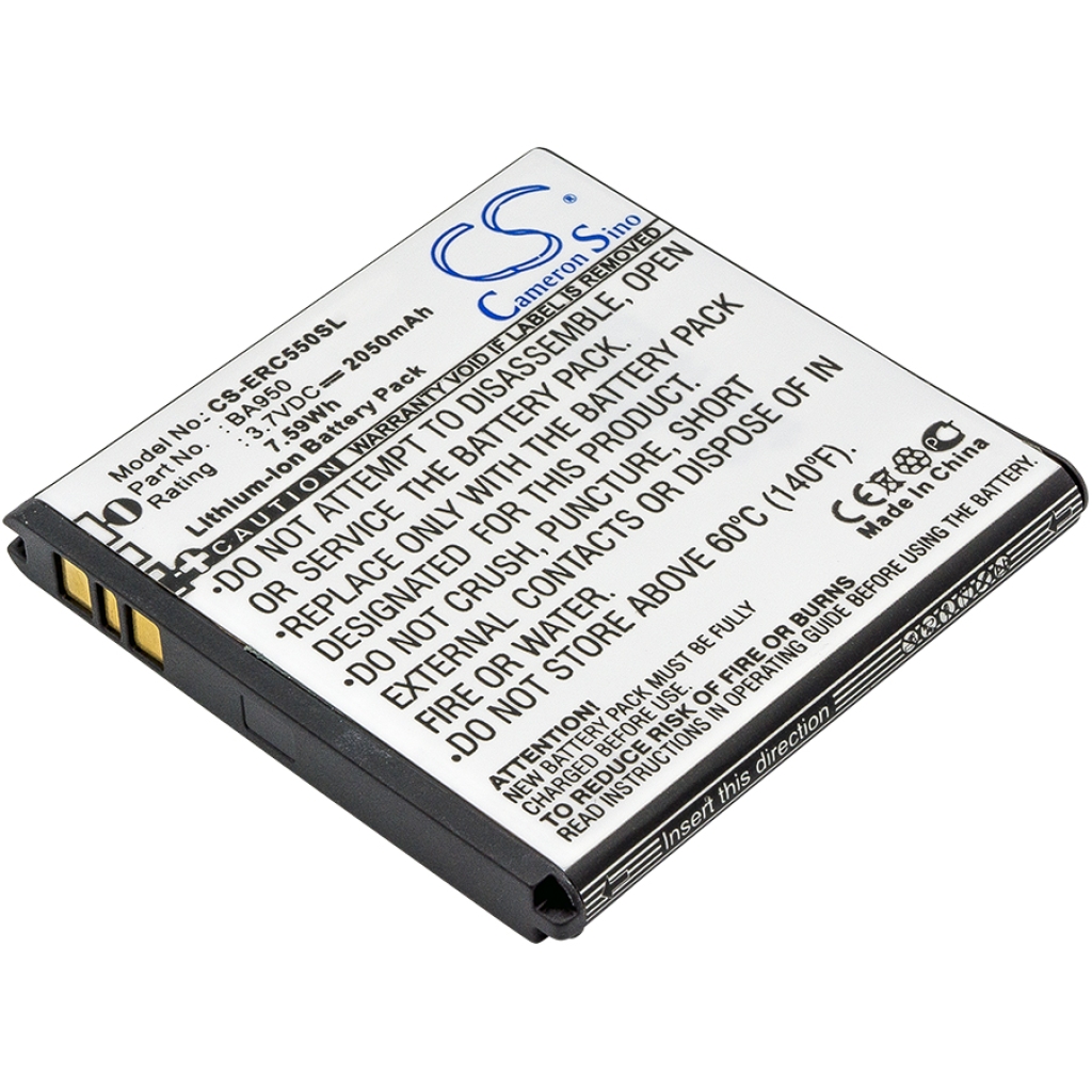 Batería del teléfono móvil Sony Ericsson M36h