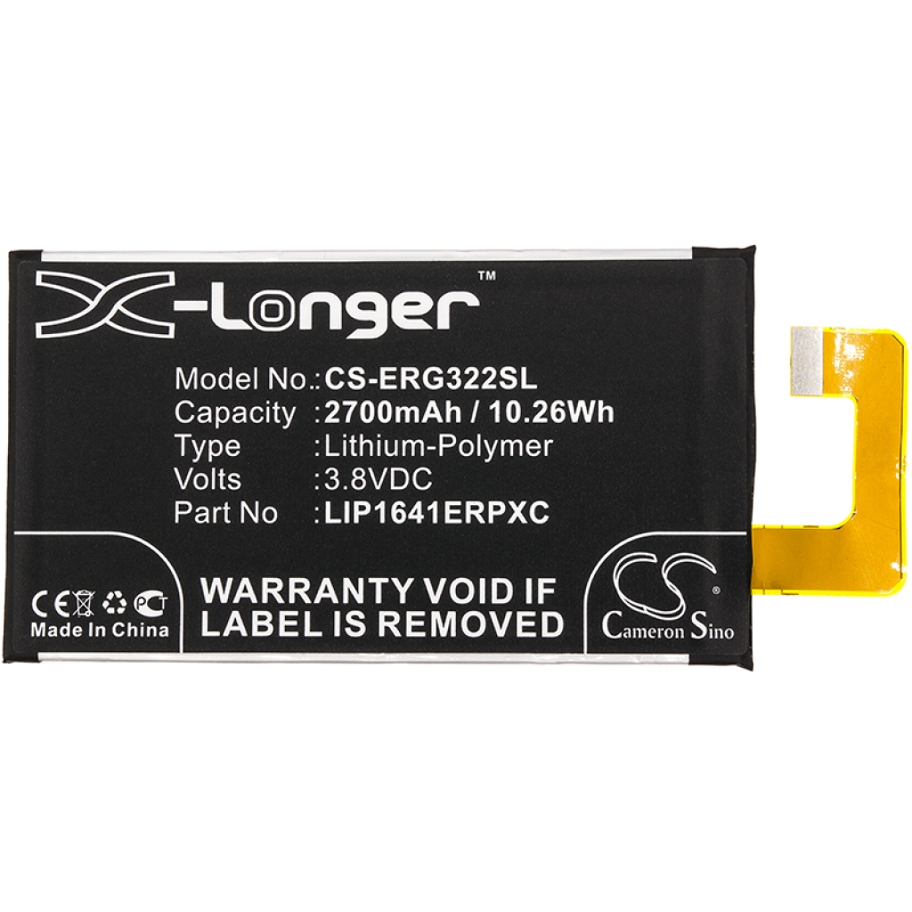 Batería del teléfono móvil Sony CS-ERG322SL