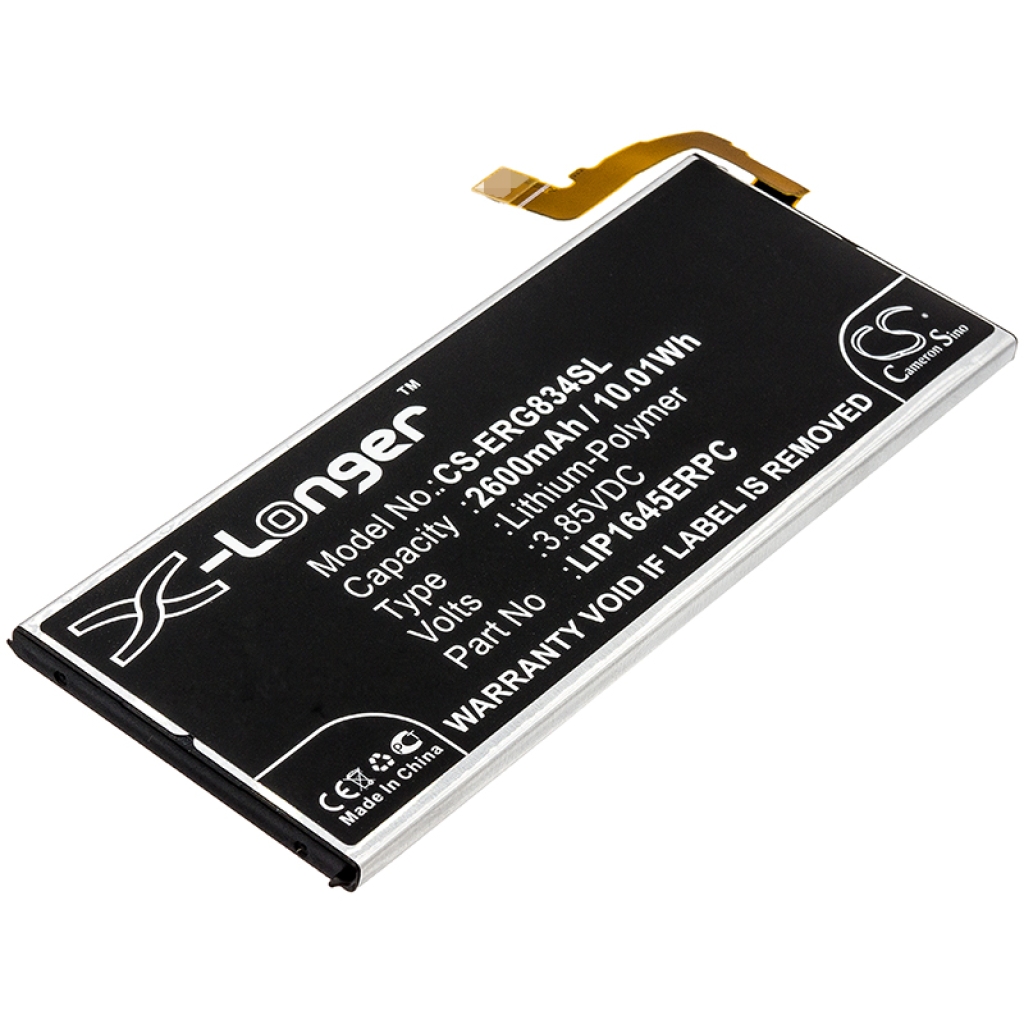 Batería del teléfono móvil Sony CS-ERG834SL