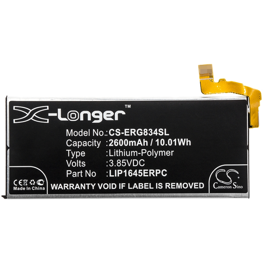 Batería del teléfono móvil Sony CS-ERG834SL