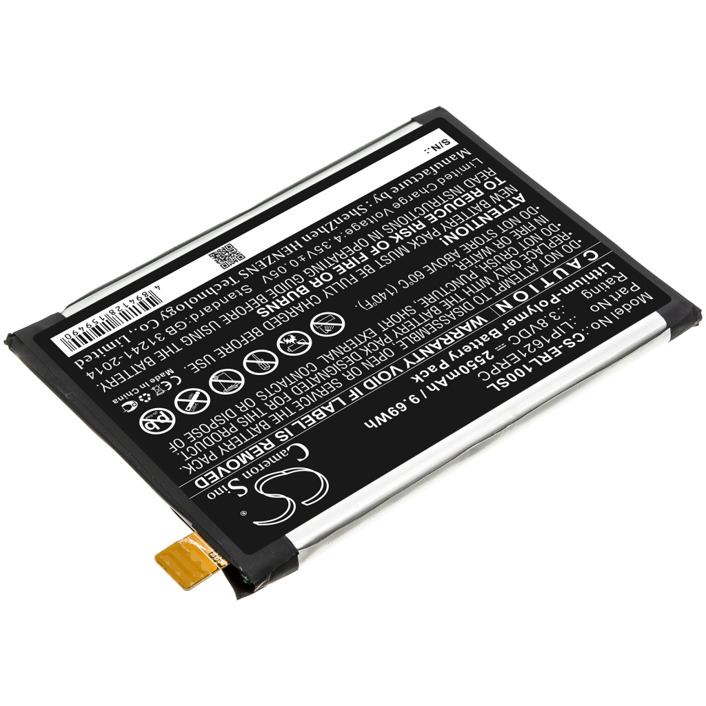 Batería del teléfono móvil Sony CS-ERL100SL