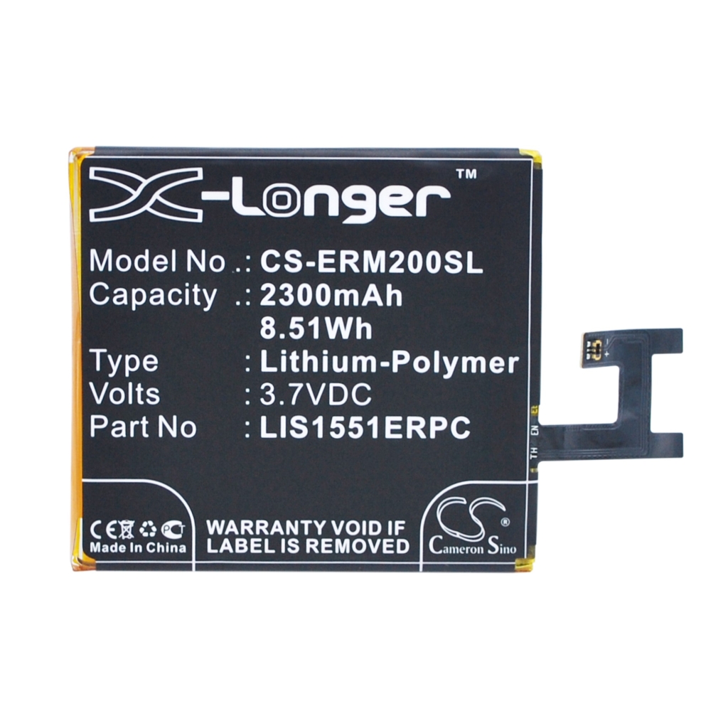 Batería del teléfono móvil Sony Ericsson CS-ERM200SL
