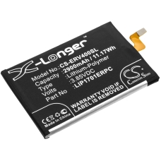 Reemplazo de batería compatible para Sony 1315-7600,LIP1701ERPC