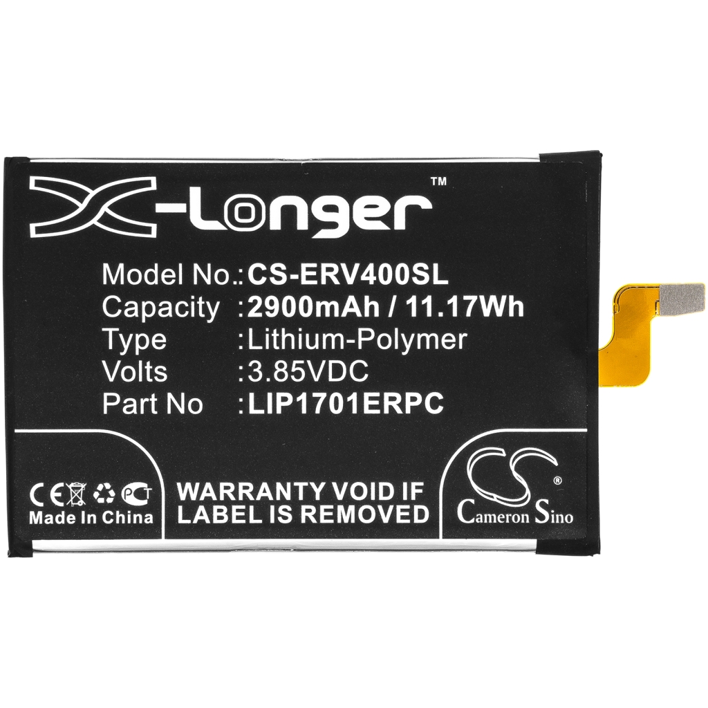 Batería del teléfono móvil Sony CS-ERV400SL