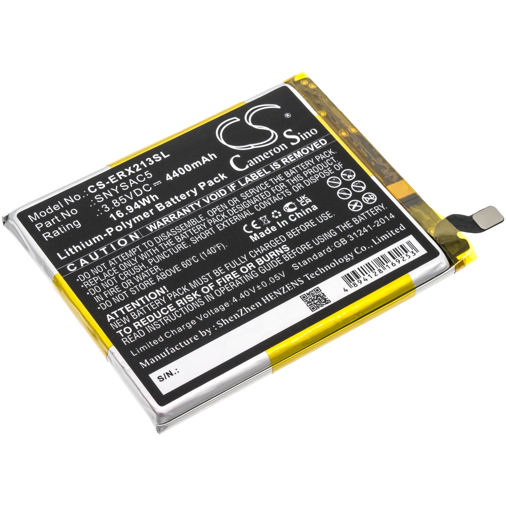 Batería del teléfono móvil Sony CS-ERX213SL